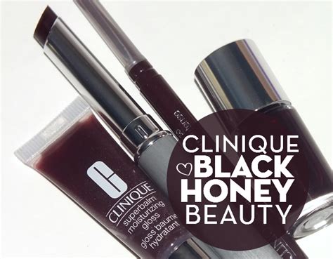 clinique black honey makeup.